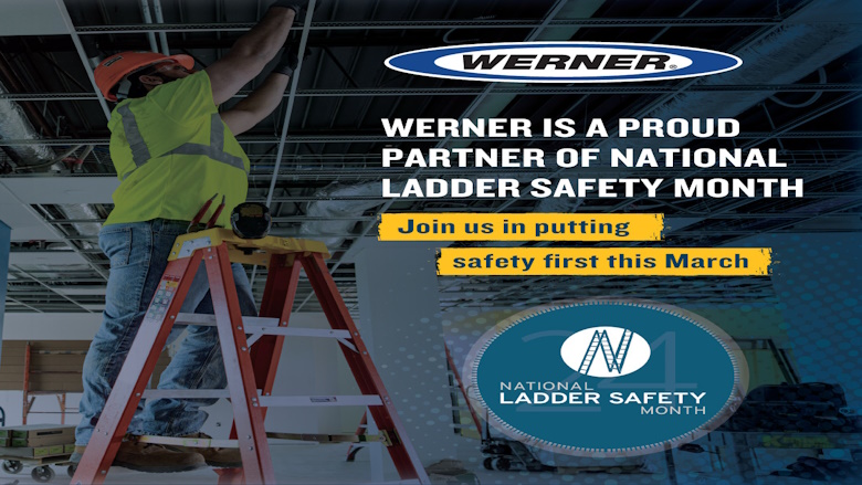 Werner tips off Ladder Safety Month a day early